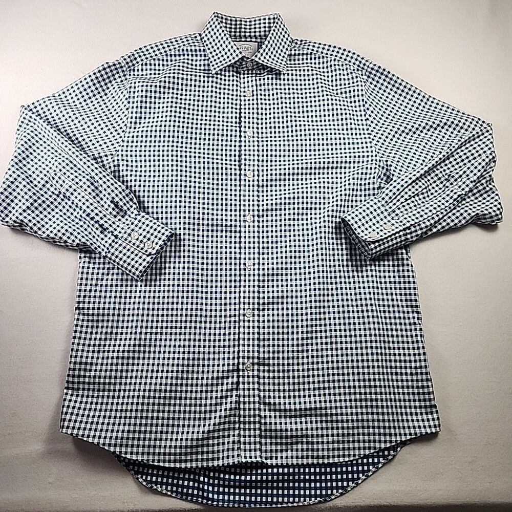 Charles Tyrwhitt 16 1/2 34 Long Sleeve Classic Fit Non Iron Button Down Shirt